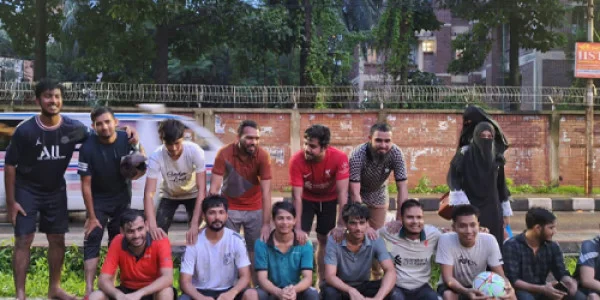 Entertainment (Football, Cricket, Badminton)